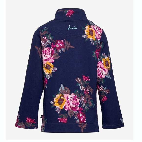 Joules Fairdale Printed Half Zip Pullover Sweatshirt 7- 8 years - Picture 2 of 4